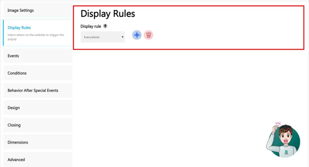 Display Rules