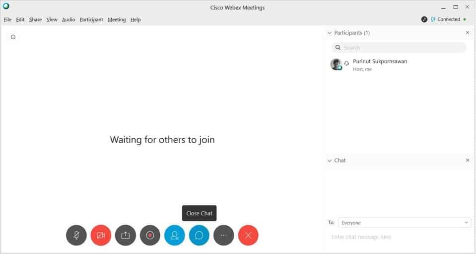 waiting for others to join