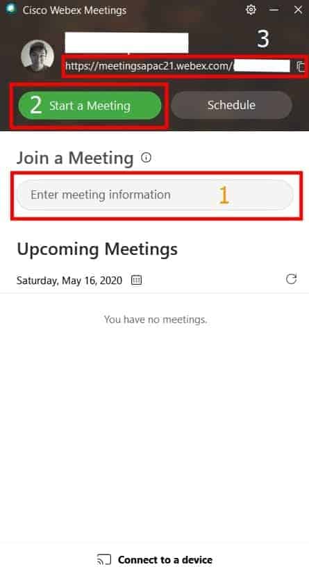 webex meeting