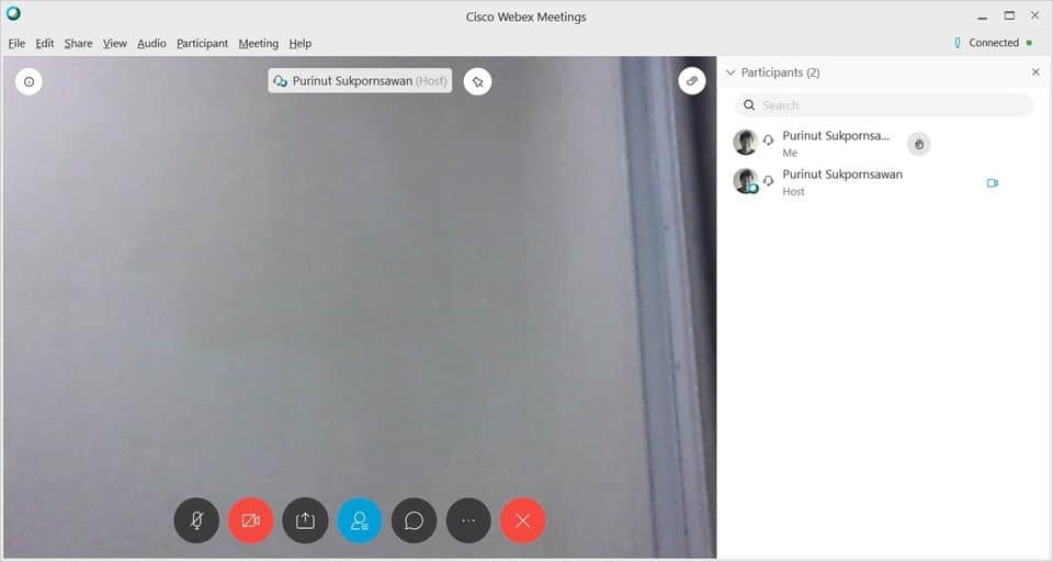All function on WEBEX