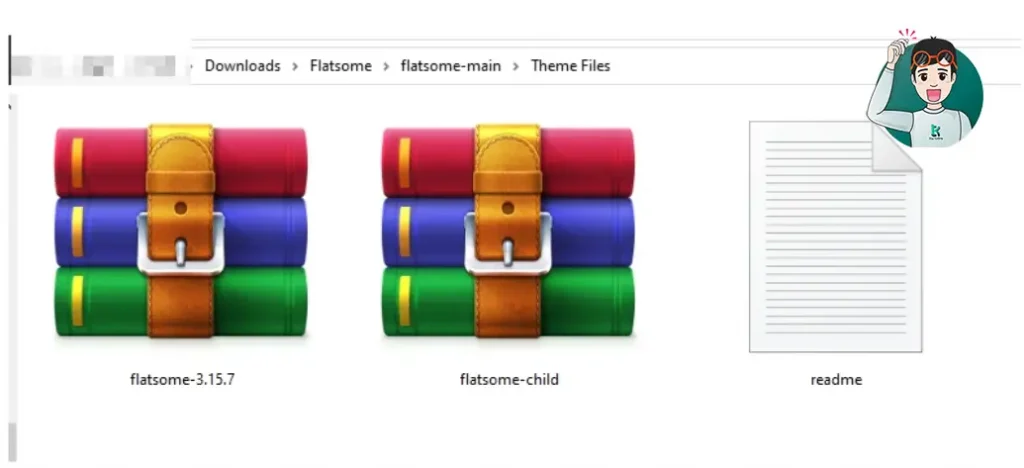 Theme Files Flatsome และ flatsome-child
