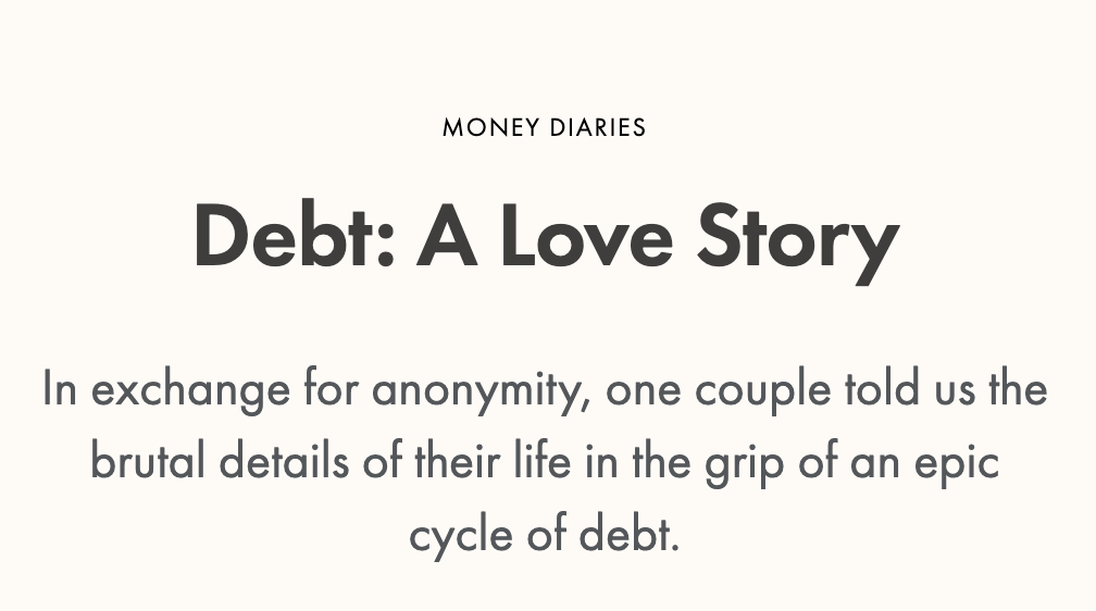 Debt: A Love Story